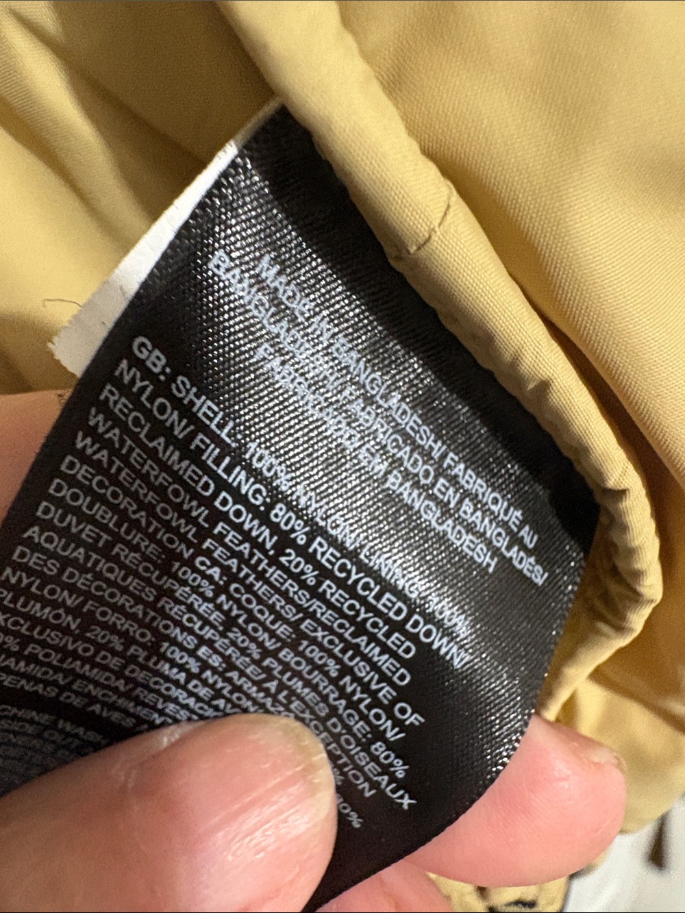 The North Face Kids Tan Puffer Coat - Picture 8 of 15